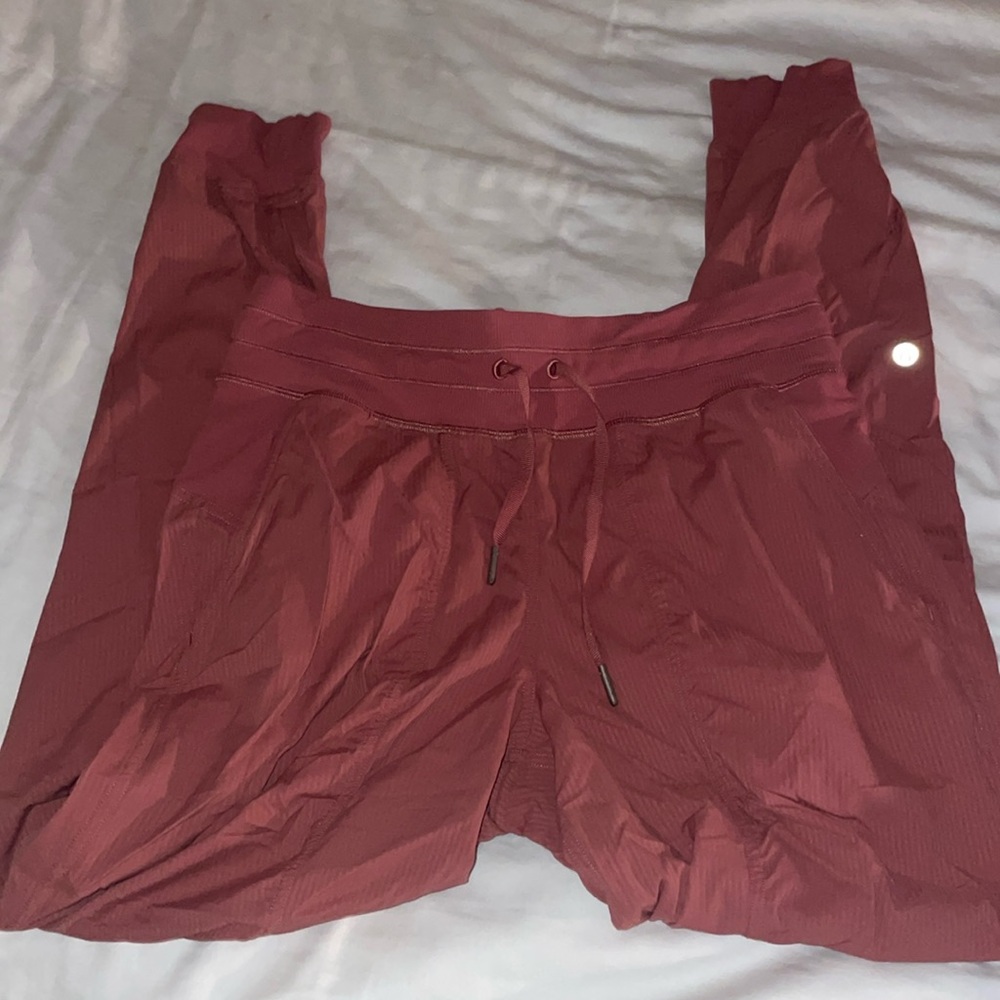Lululemon pink dance studio pants
